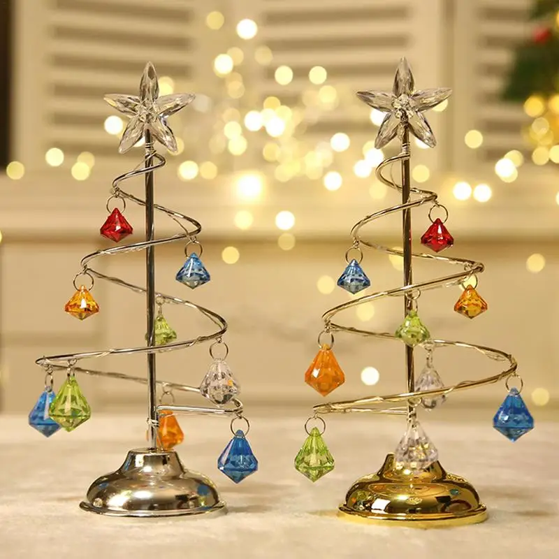 Christmas Tree Lamp LED Christmas Tree Light Glowing Xmas Tree with Top Star Colorful Tabletop Crystal Lamp Christmas Decoration
Christmas Tree Lamp LED Christmas Tree Light Glowing Xmas Tree with Top Star Colorful Tabletop Crystal Lamp Christmas Decoration