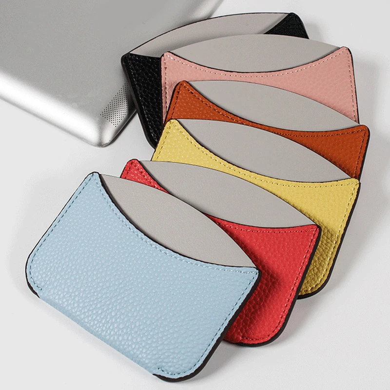 Ультратонкий мини-кошелек из ПУ кожи, с отделением для карт
Ультратонкий мини-кошелек из ПУ кожи, с отделением для карт