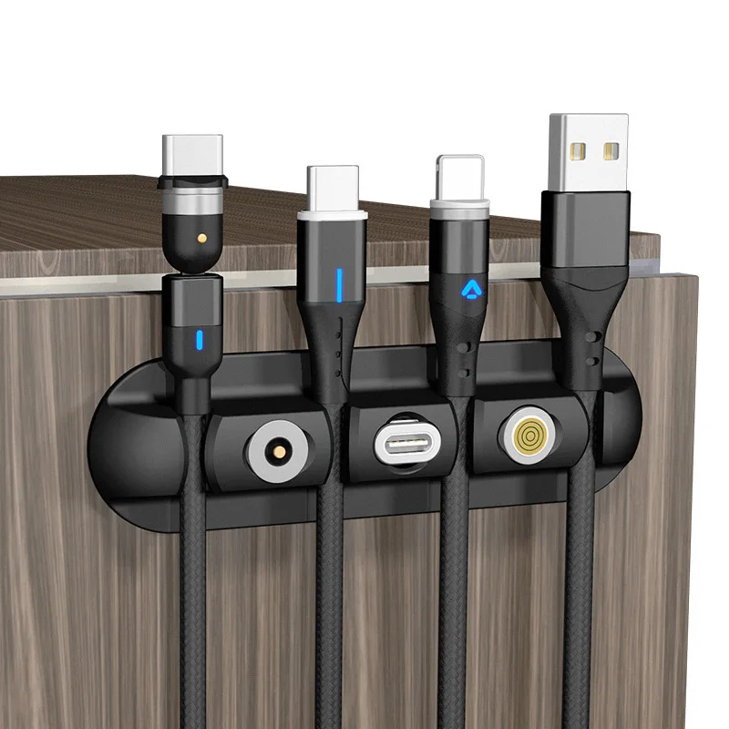 Cable Manager Magnetic Plug Box Silicone USB Cable Winder Flexible Cable Management Clip for Desk Car Neat Cord Holder Line Card 
Cable Manager Magnetic Plug Box Silicone USB Cable Winder Flexible Cable Management Clip for Desk Car Neat Cord Holder Line Card
