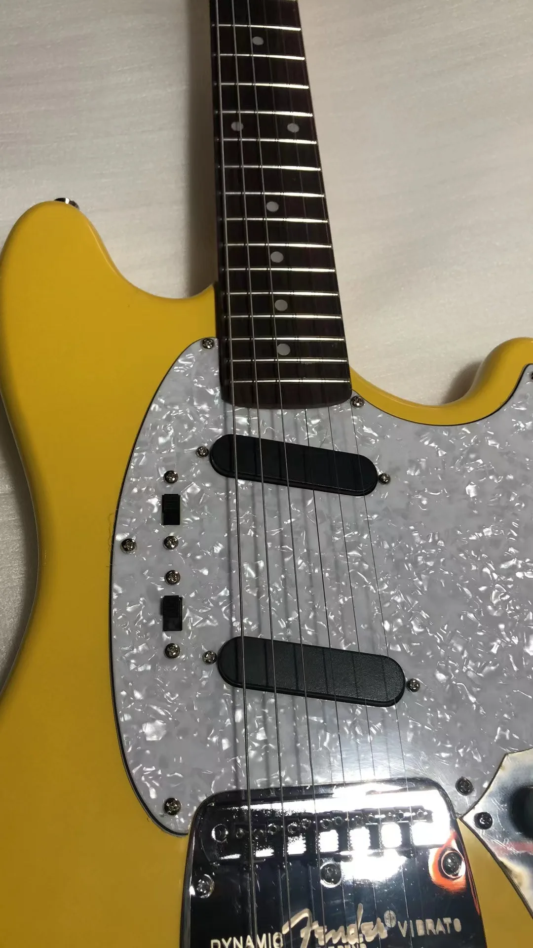 Mustang 6 String Electric Guitar Body Solid Alder SS Pickup Glossy Finish Chrome Hardware Free Delivery
Mustang 6 String Electric Guitar Body Solid Alder SS Pickup Glossy Finish Chrome Hardware Free Delivery
