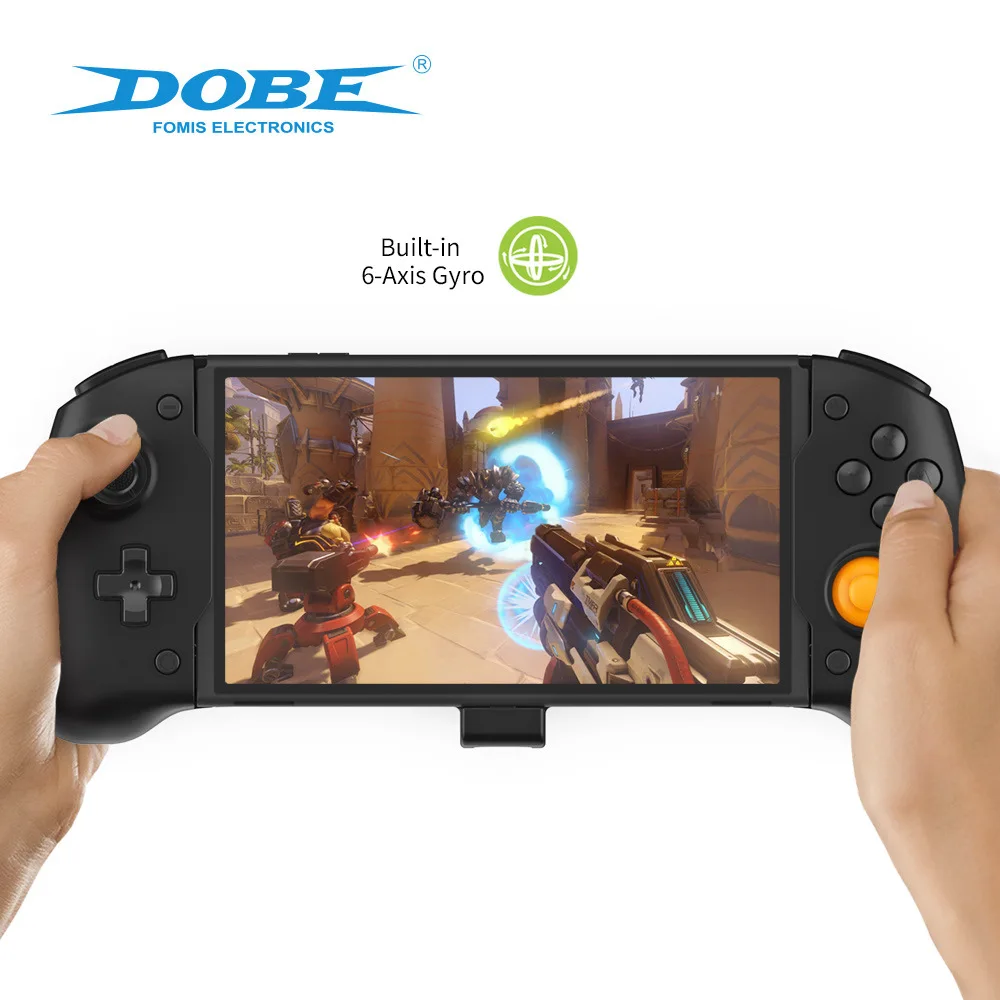 

DOBE Wireless Gamepad Six-Axis Vibration Gaming Joystick for Nintendo Switch / Switch OLED Console Game Controller Grip TNS-1125