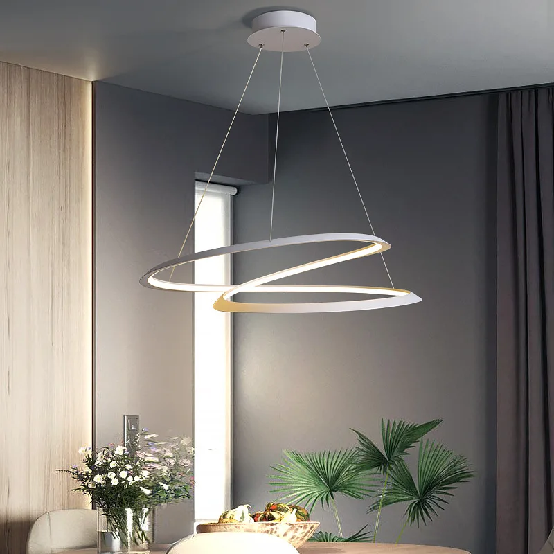 Modern LED Chandelier For Living Room Dining Room Bedroom 2 Round Ring Indoor Hanging Light Pendant lamp Circle Lighting Fixture
Modern LED Chandelier For Living Room Dining Room Bedroom 2 Round Ring Indoor Hanging Light Pendant lamp Circle Lighting Fixture