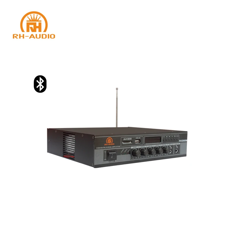 RH-AUDIO Low Cost Mixing Amplifier With Built In Blue Tooth For Church Music System
RH-AUDIO Low Cost Mixing Amplifier With Built In Blue Tooth For Church Music System