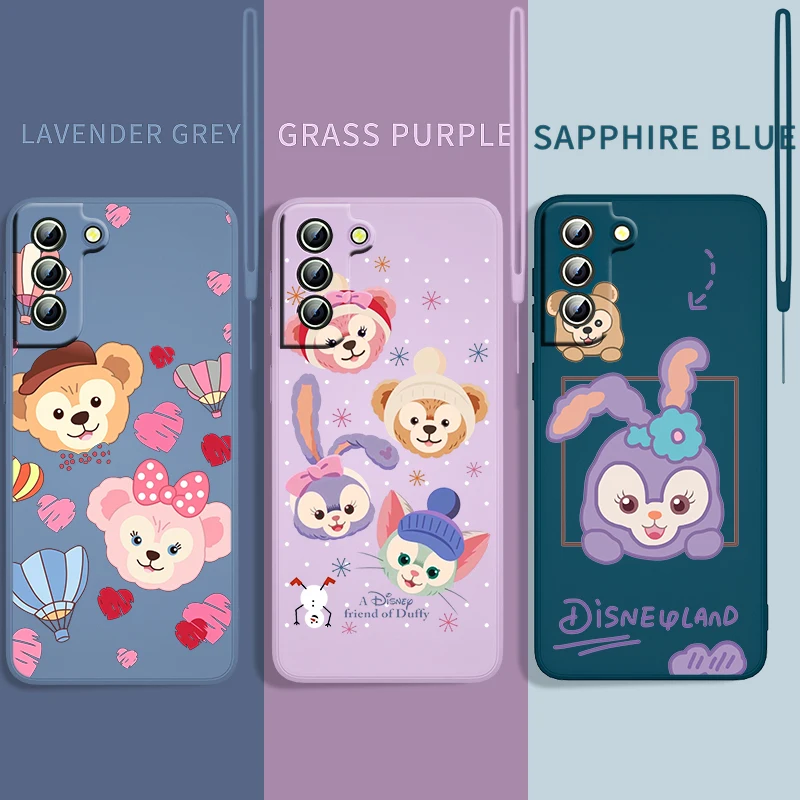 Disney Duffy Bear Cartoon For Samsung Galaxy S22 S21 S20 FE S10 Note 20 10 Plus Lite Ultra Liquid Silicone Soft Rope Phone Case
Disney Duffy Bear Cartoon For Samsung Galaxy S22 S21 S20 FE S10 Note 20 10 Plus Lite Ultra Liquid Silicone Soft Rope Phone Case
