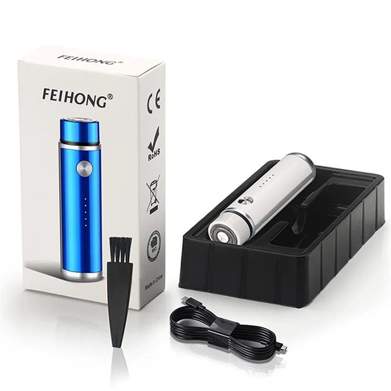 Mini USB Rechargeable Electric Shaver Stainless Steel Shaving Machine Men 3D Floating Blade Razor Washable Razor Travel Shaver
Mini USB Rechargeable Electric Shaver Stainless Steel Shaving Machine Men 3D Floating Blade Razor Washable Razor Travel Shaver