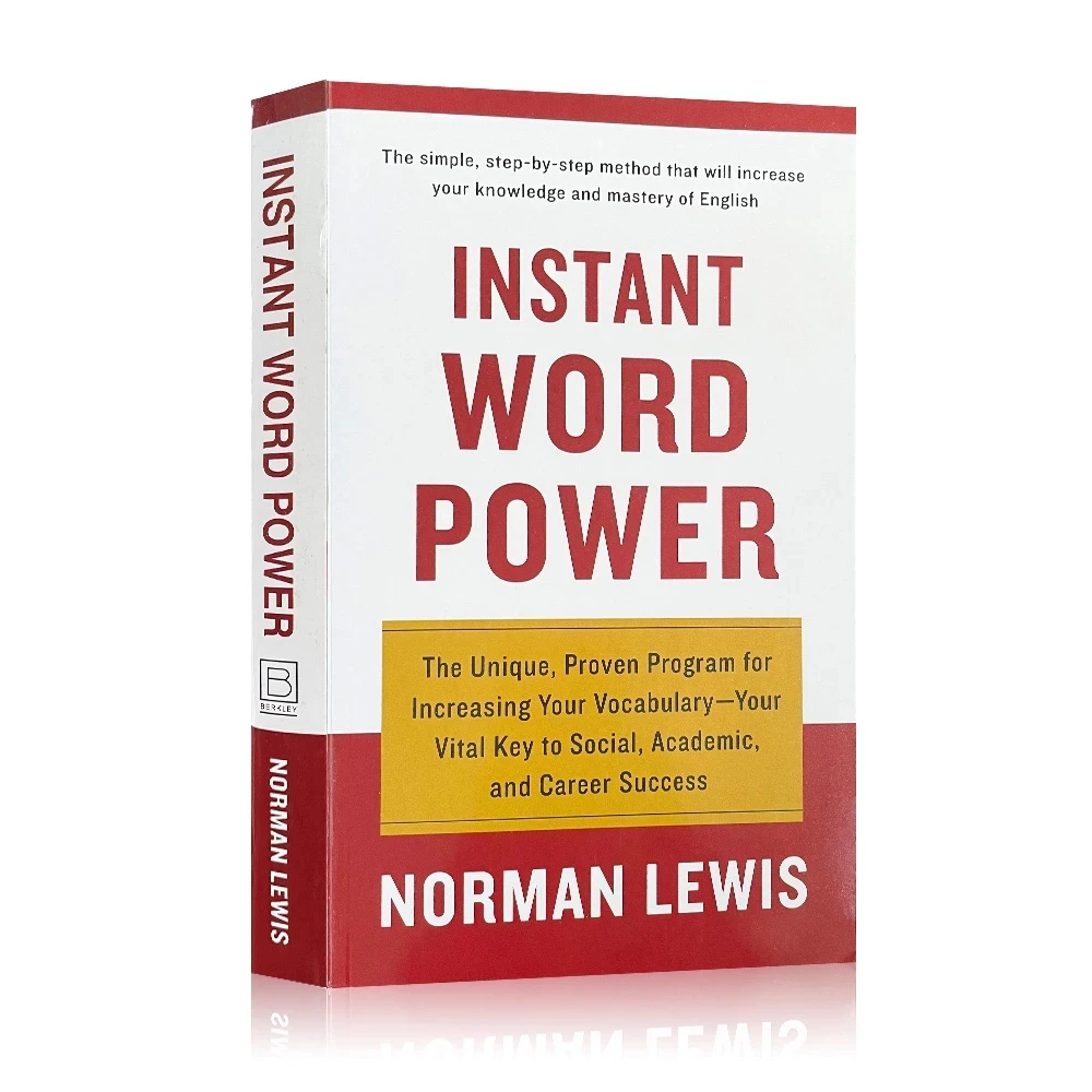 Instant Word Power By Norman Lewis In English Vocabulary Study Learning Reading Educational Book for Children
Instant Word Power By Norman Lewis In English Vocabulary Study Learning Reading Educational Book for Children