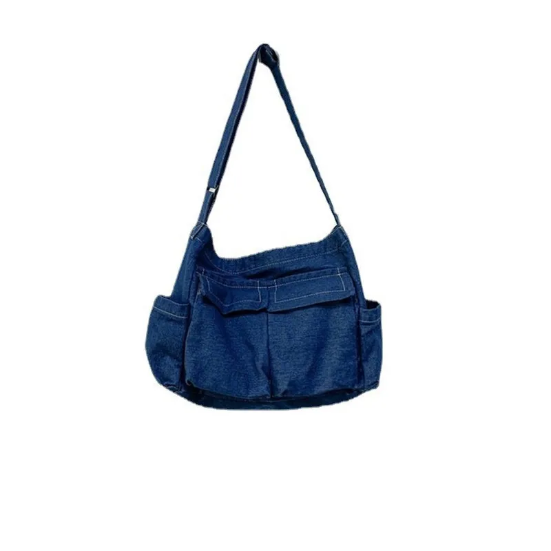2023 New Women's Summer Denim Bag Simple and Large Capacity Literary Shoulder Bag Leisure Travel Crossbody shopping Tote Bag
2023 New Women's Summer Denim Bag Simple and Large Capacity Literary Shoulder Bag Leisure Travel Crossbody shopping Tote Bag