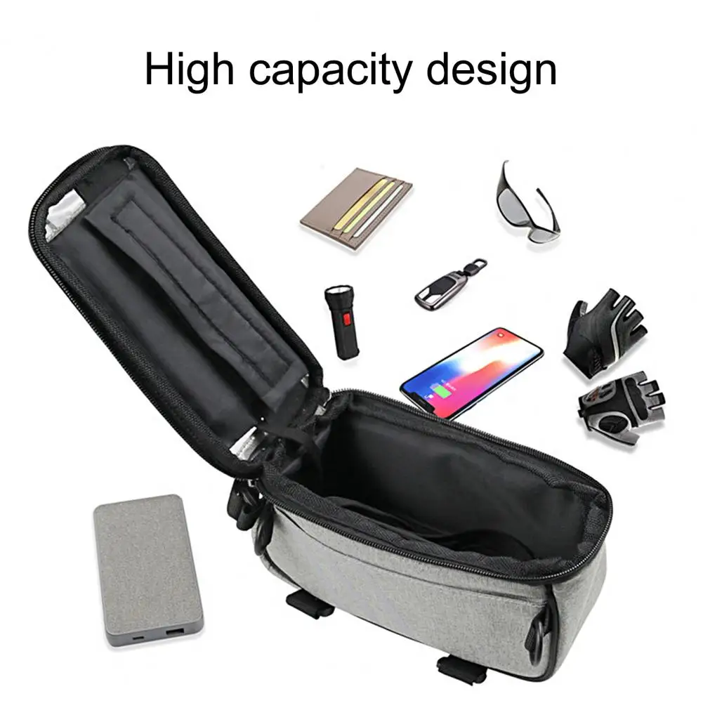 Convenient Frosted Cloth Large Capacity Bicycle Storage Bag Phone Stand for Cyclist Bicycle Storage Bag Bicycle Storage Bag
Convenient Frosted Cloth Large Capacity Bicycle Storage Bag Phone Stand for Cyclist Bicycle Storage Bag Bicycle Storage Bag