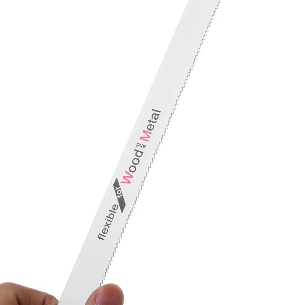 HCS S122VF 300mm 11.8In Saw Blade Reciprocating Effective Flexible Cutting Wood Power Tool Metal Cut White Jig Saw Blade
HCS S122VF 300mm 11.8In Saw Blade Reciprocating Effective Flexible Cutting Wood Power Tool Metal Cut White Jig Saw Blade