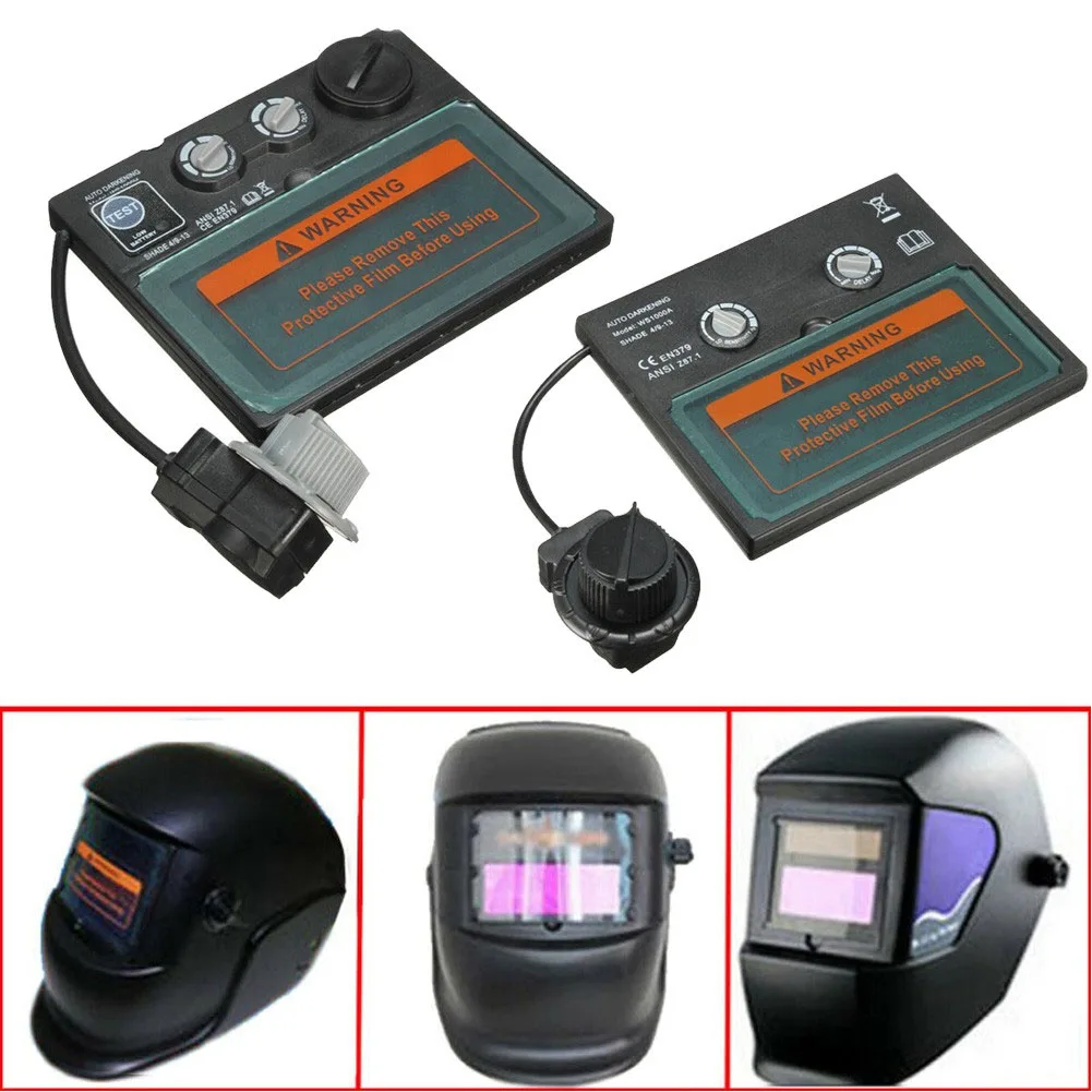 Solar Pro Auto Darken Welding Helmet Mask Lens Automated Filter Lens Hood Fully Automatic For Most Welding Modes Tool Accessorie
Solar Pro Auto Darken Welding Helmet Mask Lens Automated Filter Lens Hood Fully Automatic For Most Welding Modes Tool Accessorie