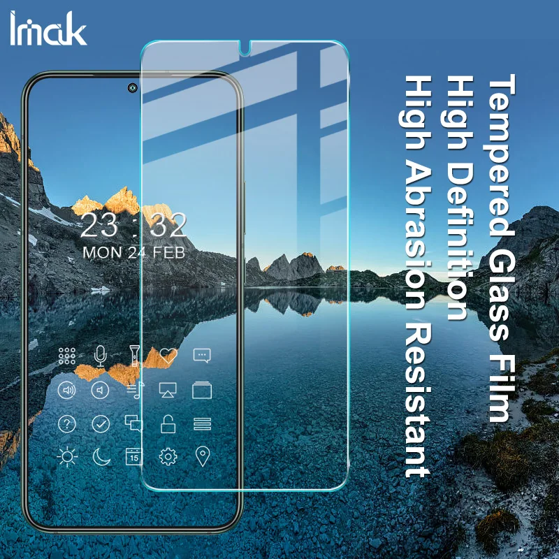 Imak for Samsung Galaxy S22 5G /S22 Plus 5G Tempered Glass 9H Explosion-proof Glass High Definition
Imak for Samsung Galaxy S22 5G /S22 Plus 5G Tempered Glass 9H Explosion-proof Glass High Definition