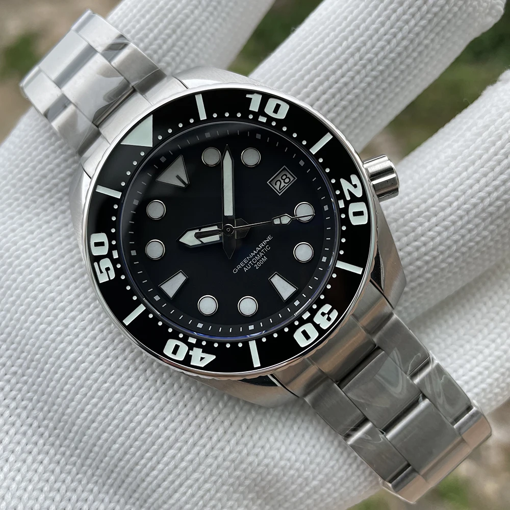 STEELDIVE SD1971 Men Mechanical Watch NH35 Automatic Movement Super BGW9 Blue Luminous 20Bar 200M Waterproof Fashion Dive Watch
STEELDIVE SD1971 Men Mechanical Watch NH35 Automatic Movement Super BGW9 Blue Luminous 20Bar 200M Waterproof Fashion Dive Watch