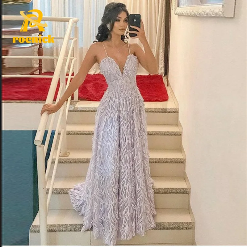 ROENICK Women Evening Deep V Spaghetti Strap Maxi Dress Party Wedding Elegant Fairy Vestidos Prom Party Nightclub Ball Gowns
ROENICK Women Evening Deep V Spaghetti Strap Maxi Dress Party Wedding Elegant Fairy Vestidos Prom Party Nightclub Ball Gowns