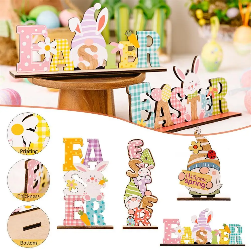 Easter Wooden Ornament Easter Decor For Home DIY Crafts Kids Toy Gift Happy Easter 2023 Home Desktop Decorations
Easter Wooden Ornament Easter Decor For Home DIY Crafts Kids Toy Gift Happy Easter 2023 Home Desktop Decorations