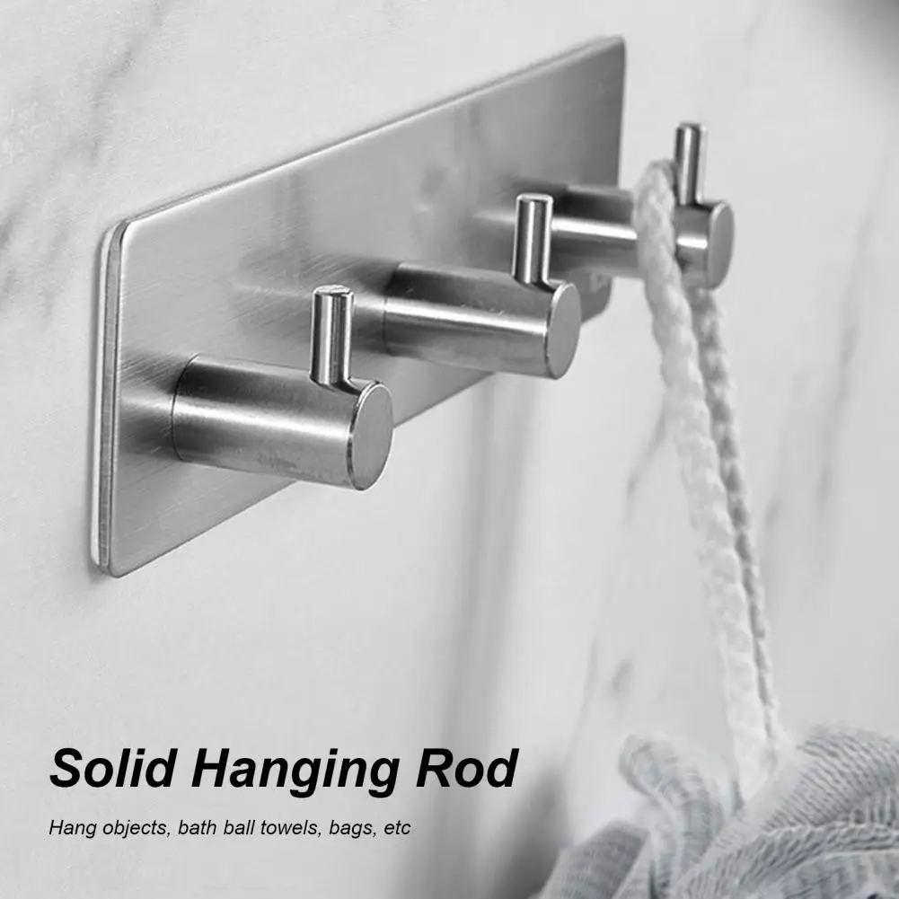 Great Clothes Hook Smooth Edge Stainless Steel Wall Mounted Door Back Hook Sturdy Wall Hook Bathroom Supplies
Great Clothes Hook Smooth Edge Stainless Steel Wall Mounted Door Back Hook Sturdy Wall Hook Bathroom Supplies