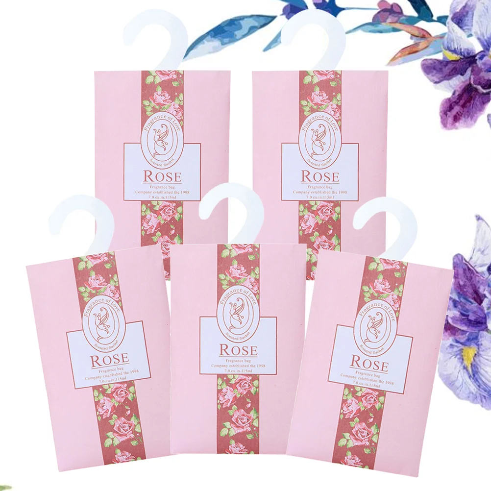 5 Pcs Rose Scented Sachets Bag Pink Air Freshener for Drawers Closets and Lovely Fresh Fragrance Room flavoring
5 Pcs Rose Scented Sachets Bag Pink Air Freshener for Drawers Closets and Lovely Fresh Fragrance Room flavoring
