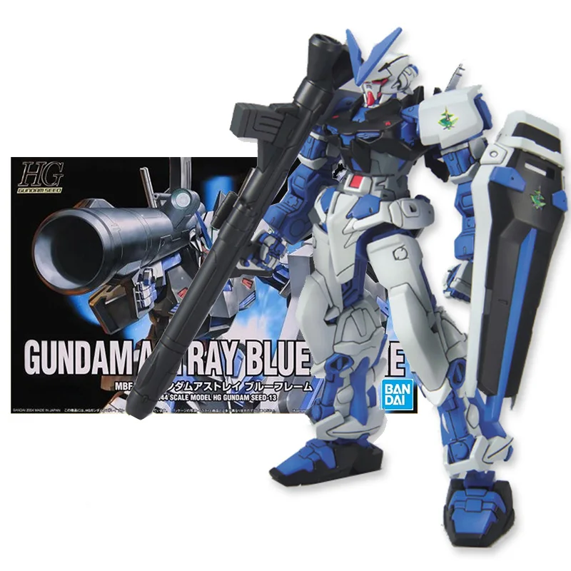 Bandai Genuine Gundam Model Kit Anime Figure HG SEED 1/144 MBF-P03 Astray Blue Gunpla Anime Action Figure Toys for Children
Bandai Genuine Gundam Model Kit Anime Figure HG SEED 1/144 MBF-P03 Astray Blue Gunpla Anime Action Figure Toys for Children