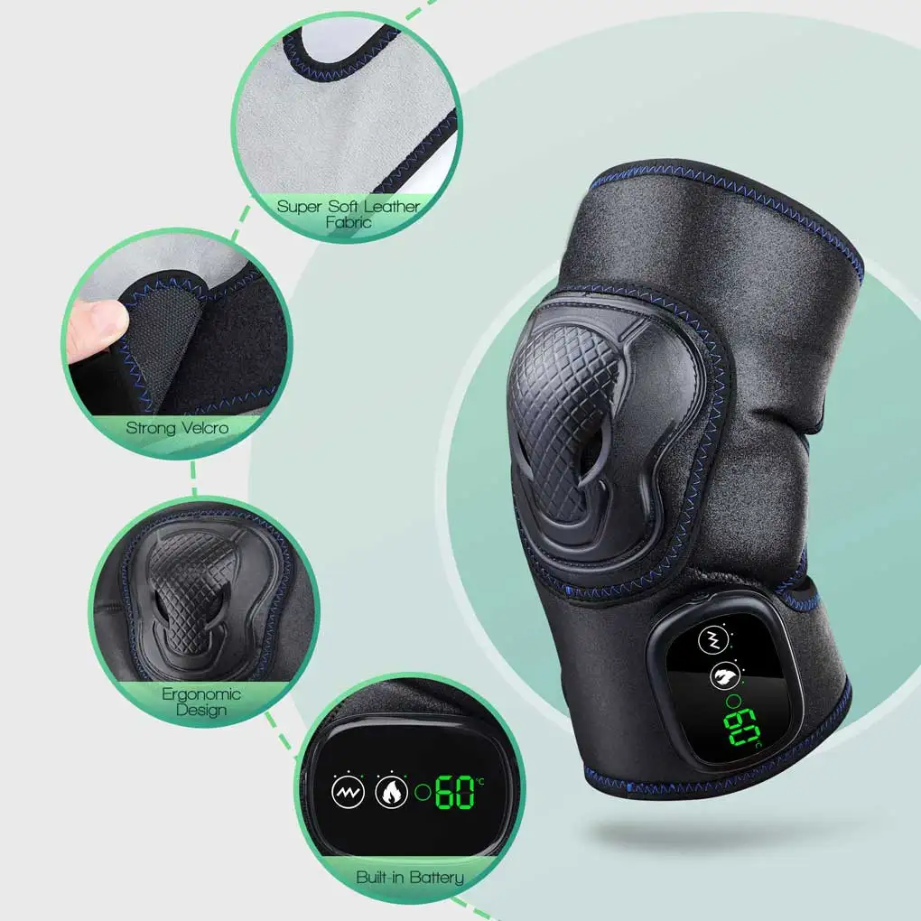 Неопреновый наколенник с подогревом, 3-х ступенчатый перезаряжаемый подогреватель с сумкой для хранения 
Неопреновый наколенник с подогревом, 3-х ступенчатый перезаряжаемый подогреватель с сумкой для хранения