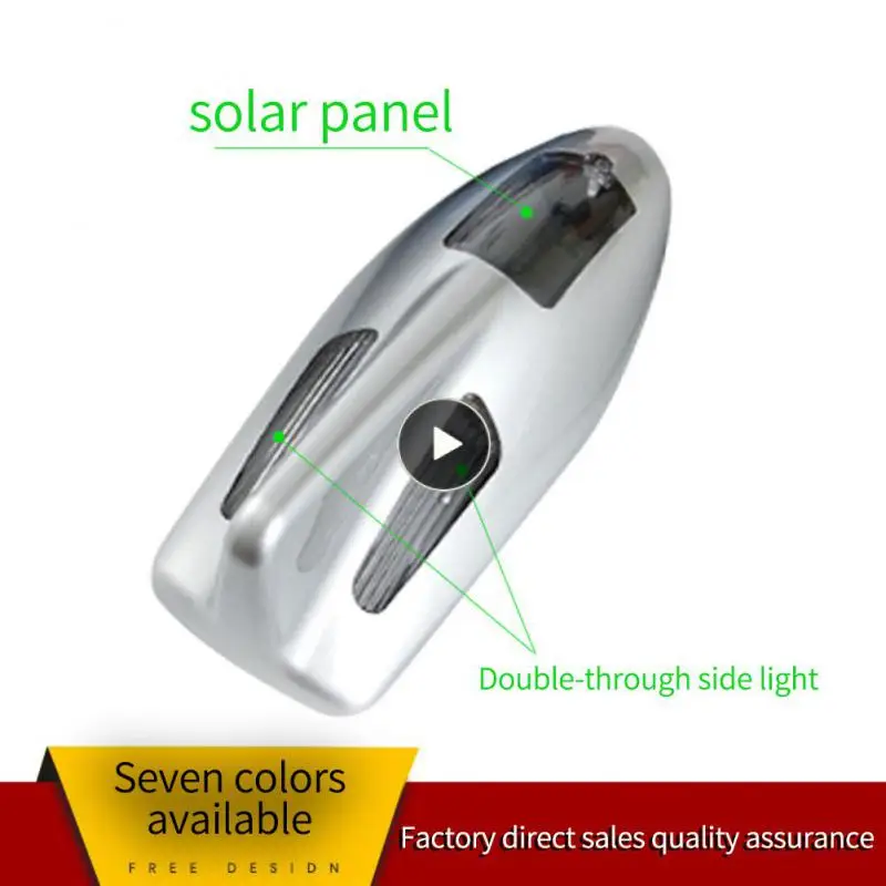 Colorful Warning Light Night Driving Reminder Taillight Double-side Light-emitting Solar Anti-collision Car Led Flashing Light
Colorful Warning Light Night Driving Reminder Taillight Double-side Light-emitting Solar Anti-collision Car Led Flashing Light