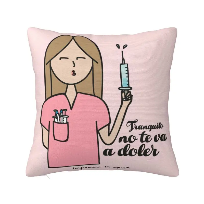 Vibrant Enfermera En Apuros Pillow Cover Home Decorative 3D Double-sided Printing Nurse Health Care Cushion Cover for Car
Vibrant Enfermera En Apuros Pillow Cover Home Decorative 3D Double-sided Printing Nurse Health Care Cushion Cover for Car