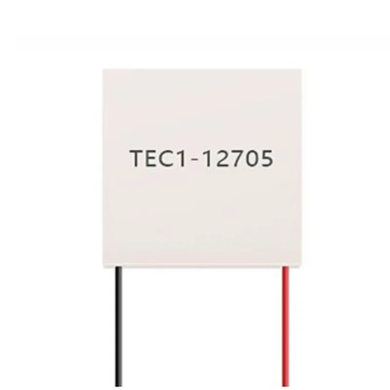 Полупроводниковая пленка для охлаждения TEC1-12705 TEC, тепловой и холодный модуль, термоэлектрический радиатор, охлаждающий модуль пластины Пельтье
Полупроводниковая пленка для охлаждения TEC1-12705 TEC, тепловой и холодный модуль, термоэлектрический радиатор, охлаждающий модуль пластины Пельтье
