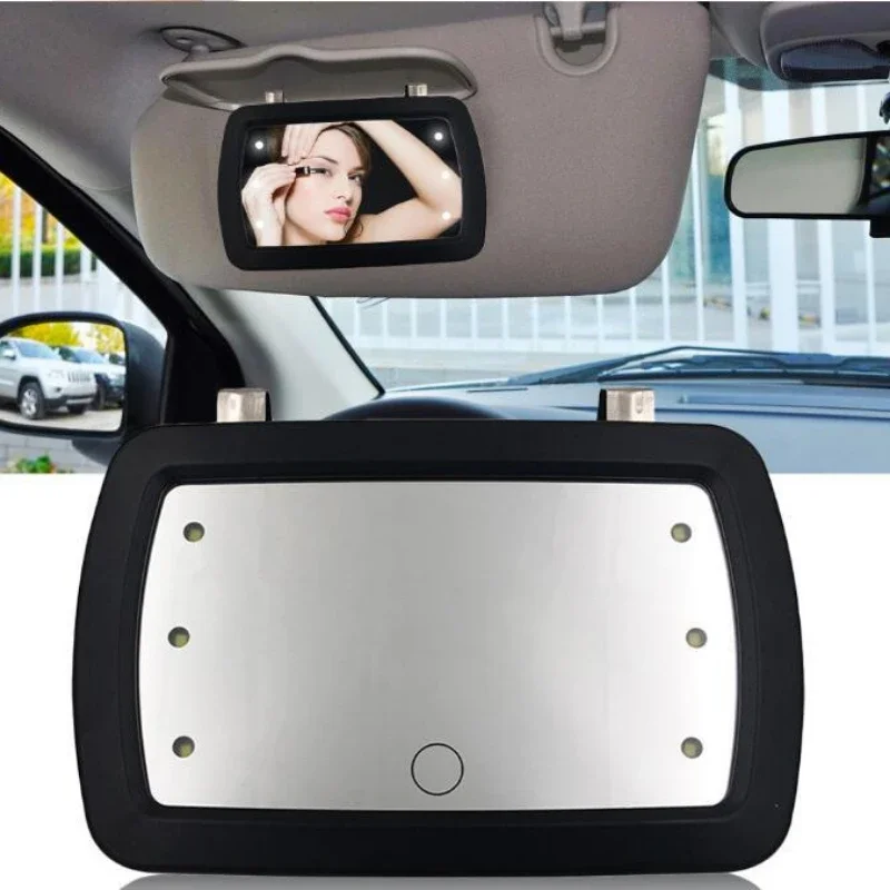 Car Sun Visor Vanity Mirror Car Makeup Mirror Touch Control Cosmetic Mirror with LED Light Auto Interior Decoration Accessories
Car Sun Visor Vanity Mirror Car Makeup Mirror Touch Control Cosmetic Mirror with LED Light Auto Interior Decoration Accessories