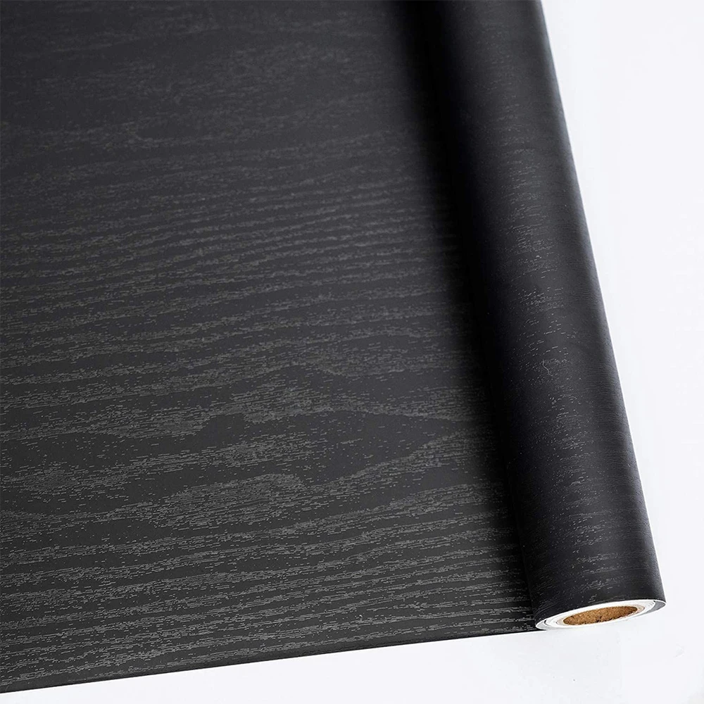 Black Wood Grain Self-Adhesive Wallpaper Film Vinyl Waterproof Wall Stickers Kitchen Wardrobe Cabinet Furniture Renovation
Black Wood Grain Self-Adhesive Wallpaper Film Vinyl Waterproof Wall Stickers Kitchen Wardrobe Cabinet Furniture Renovation