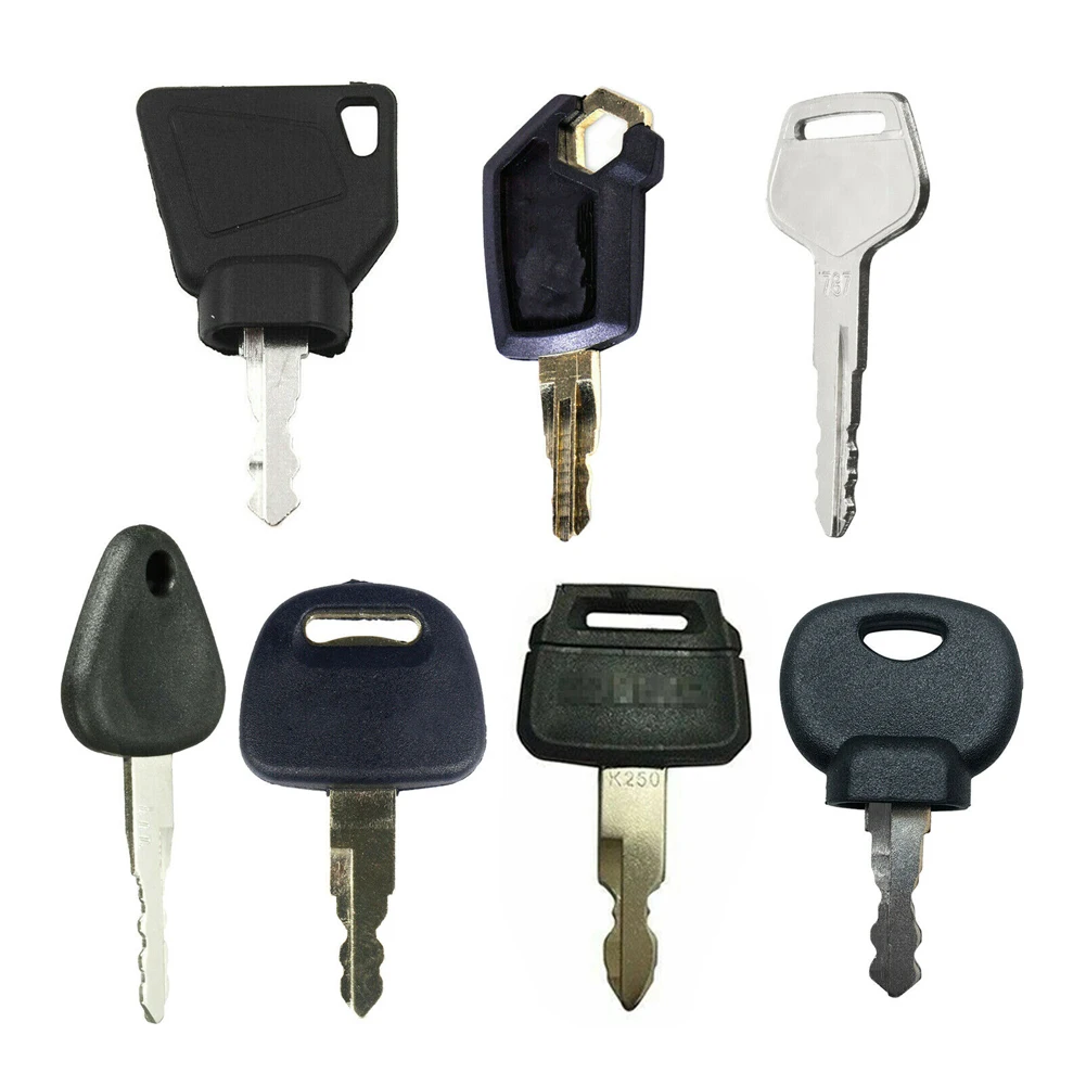 7pcs Ignition Keys Construction Machine Keys 14607 5P8500 K250 H800 777 787 For JCB For Volvo Tractor Accessories
7pcs Ignition Keys Construction Machine Keys 14607 5P8500 K250 H800 777 787 For JCB For Volvo Tractor Accessories