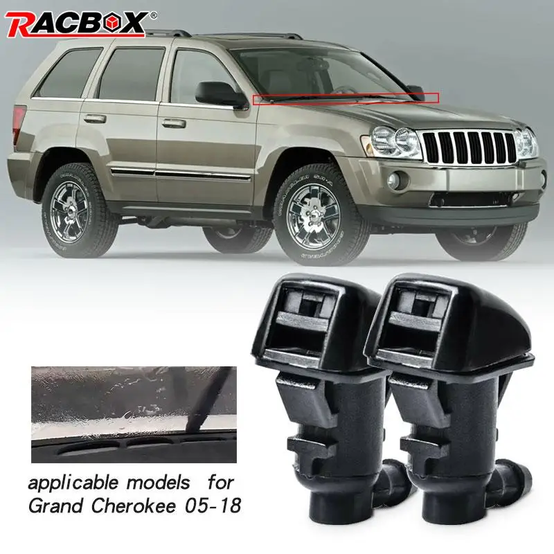 2PCS Car Windshield Wiper Spray Jet Washer Nozzle For Jeep Grand Cherokee 11-21 Mitsubishi Galant 09-12 68260443AA Auto Part
2PCS Car Windshield Wiper Spray Jet Washer Nozzle For Jeep Grand Cherokee 11-21 Mitsubishi Galant 09-12 68260443AA Auto Part