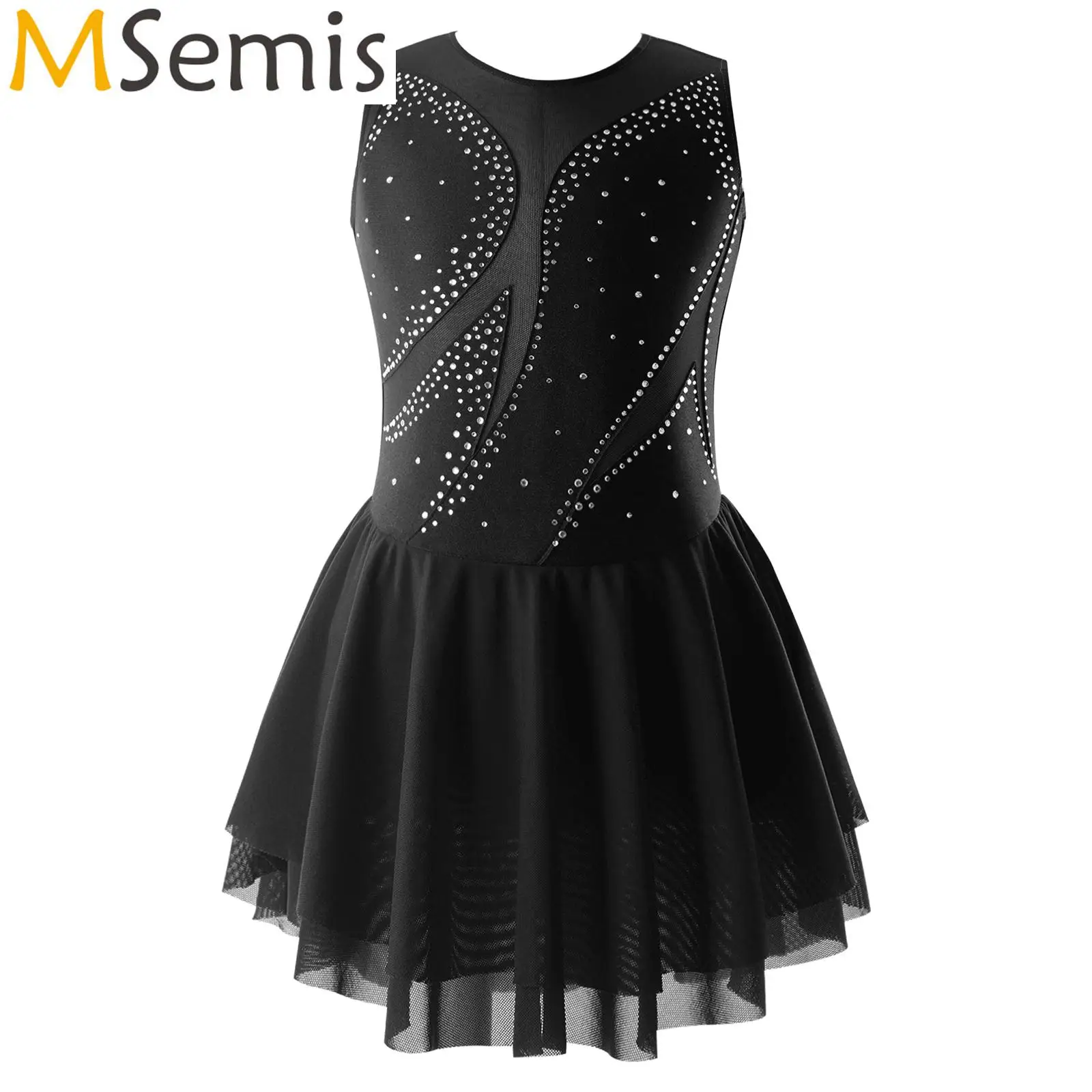Ballet Tutu Princess Dress for Toddler Girls Shiny Sequins Rhinestone Floral Figure Skating Dance Costume Gymnastics Dance Wear
Ballet Tutu Princess Dress for Toddler Girls Shiny Sequins Rhinestone Floral Figure Skating Dance Costume Gymnastics Dance Wear