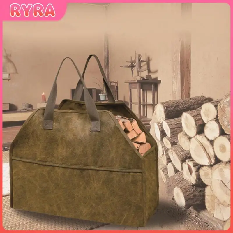 Firewood Storage Bag Practical Anti-scratch Firewood Carrier Bag Logging Bag Home Storage Easy To Clean Portable
Firewood Storage Bag Practical Anti-scratch Firewood Carrier Bag Logging Bag Home Storage Easy To Clean Portable