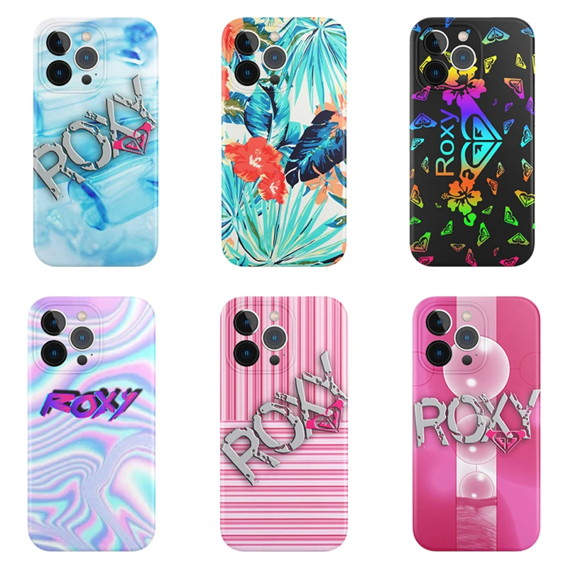 Fashion Design Sports Brand Roxy Phone Case for Iphone 11 12 13 Pro Max Mini XR XS 8 X 7 6 6s Plus SE Soft Silicone TPU Cover
Fashion Design Sports Brand Roxy Phone Case for Iphone 11 12 13 Pro Max Mini XR XS 8 X 7 6 6s Plus SE Soft Silicone TPU Cover