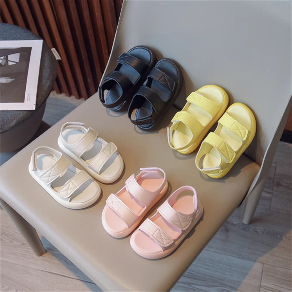 Summer Children Sandals Cute Pure Color Baby Beach Shoes Beautiful Yellow Open Toe Girls Sandals Breathable Barefoot Boys Sandal
Summer Children Sandals Cute Pure Color Baby Beach Shoes Beautiful Yellow Open Toe Girls Sandals Breathable Barefoot Boys Sandal
