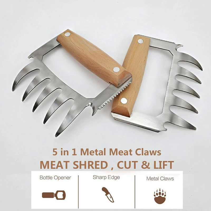 1 шт. антипригарные когти в виде медведя, щипцы для вилки для барбекю, ручной измельчитель свинины, зажим для мяса, стандартный кухонный инст...
1 шт. антипригарные когти в виде медведя, щипцы для вилки для барбекю, ручной измельчитель свинины, зажим для мяса, стандартный кухонный инст...