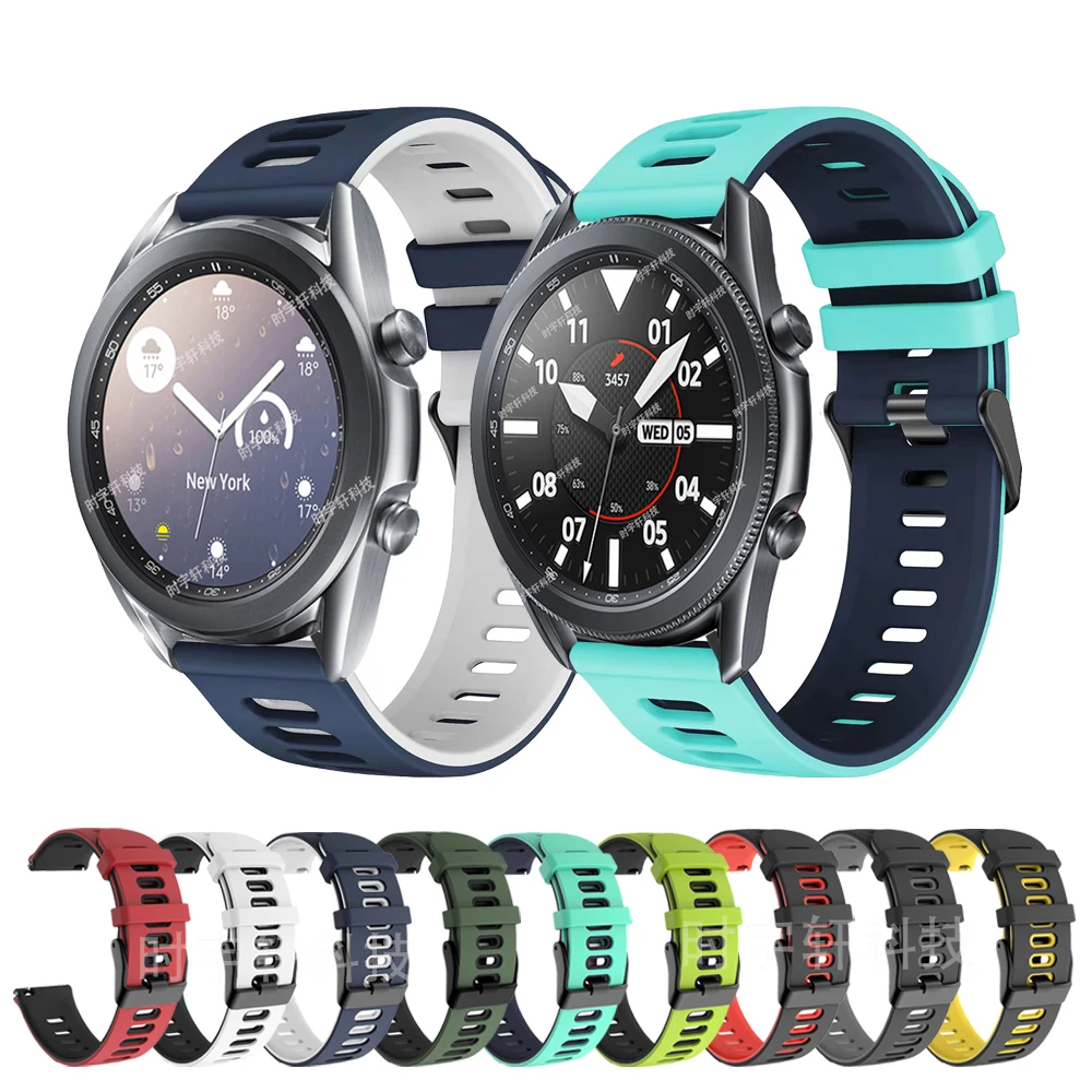 Watch Band For Samsung Galaxy Watch 3 41mm 45mm Strap Silicone Sport Replacement Strap For Galaxy 42mm 46mm/Gear S3 S2 Band
Watch Band For Samsung Galaxy Watch 3 41mm 45mm Strap Silicone Sport Replacement Strap For Galaxy 42mm 46mm/Gear S3 S2 Band