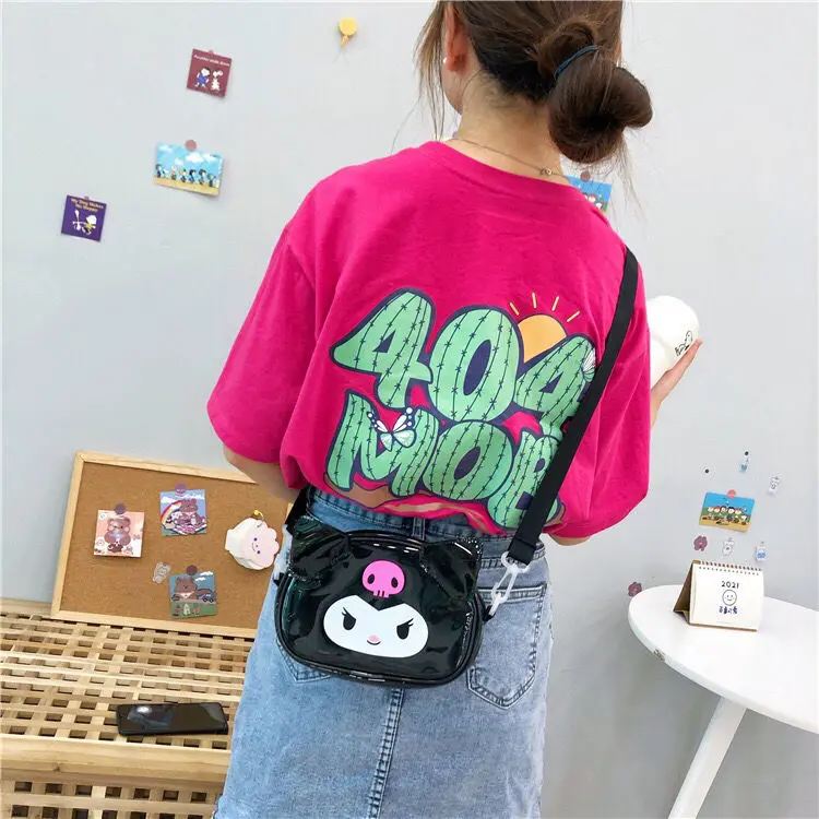 Cute Crossbody Bag Female Kawaii Cartoon Kuromi Melody Cinnamoroll All-Match Shoulder Bag Student Transparent Simple Gel Bag
Cute Crossbody Bag Female Kawaii Cartoon Kuromi Melody Cinnamoroll All-Match Shoulder Bag Student Transparent Simple Gel Bag