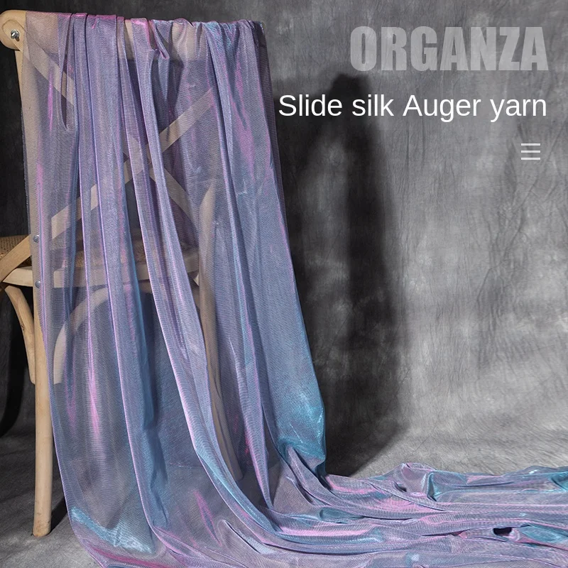 Organza Fabric Laser Mesh for Dress Stage Background Decoration Wholesale Cloth By The Meter for Sewing Diy Polyester Material
Organza Fabric Laser Mesh for Dress Stage Background Decoration Wholesale Cloth By The Meter for Sewing Diy Polyester Material