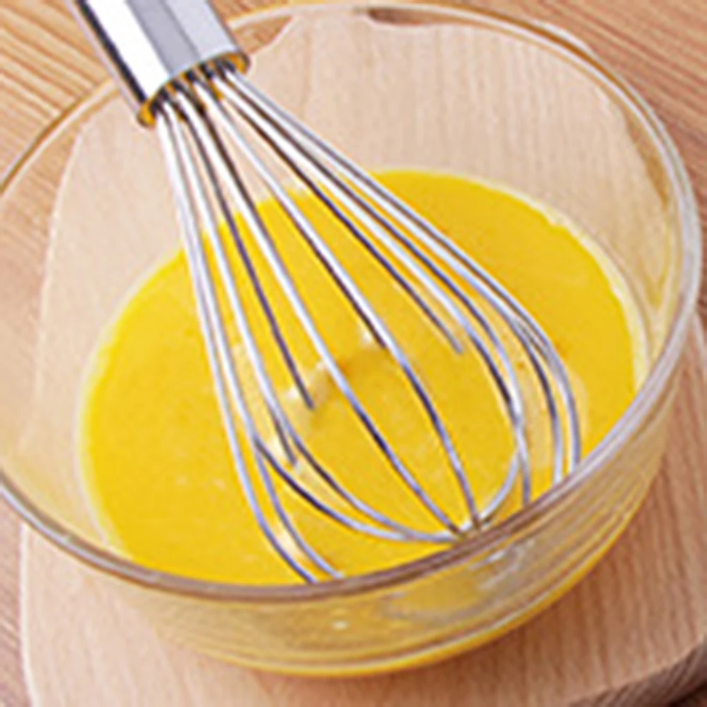 Stainless Steel Balloon Wire Whisk Manual Egg Beater Mixer Egg Stirrer Kitchen Baking Utensil Milk Cream Butter Whisk Mixer
Stainless Steel Balloon Wire Whisk Manual Egg Beater Mixer Egg Stirrer Kitchen Baking Utensil Milk Cream Butter Whisk Mixer