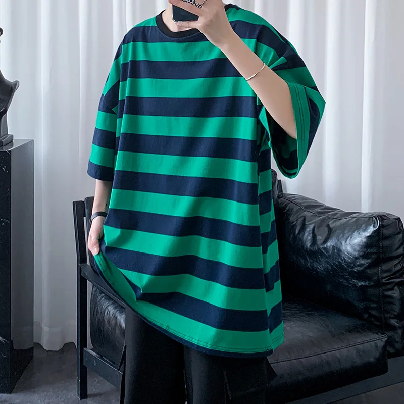 A2018 T-shirt Mannen Katoen Gestreepte Mode Heren Zomer T-shirts 5XL Mannelijke Oversized Tee Shirts Grappige Toevallige
A2018 T-shirt Mannen Katoen Gestreepte Mode Heren Zomer T-shirts 5XL Mannelijke Oversized Tee Shirts Grappige Toevallige