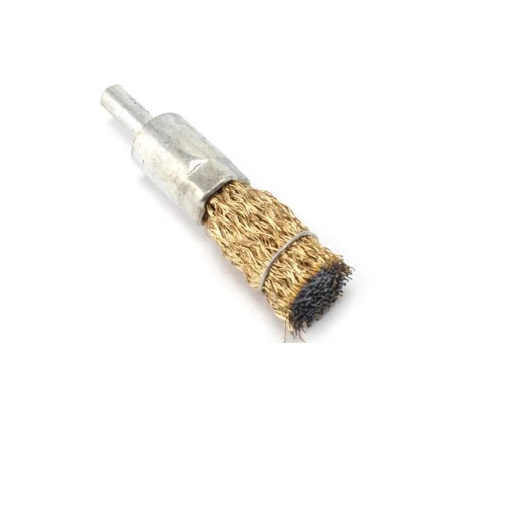 5Pcs Brass Wire Wheel Brush 10/12/16/25/30mm Copper Polishing Cleaning Brush For Drill Metal Rust Removal Dremel Rotary Tools
5Pcs Brass Wire Wheel Brush 10/12/16/25/30mm Copper Polishing Cleaning Brush For Drill Metal Rust Removal Dremel Rotary Tools
