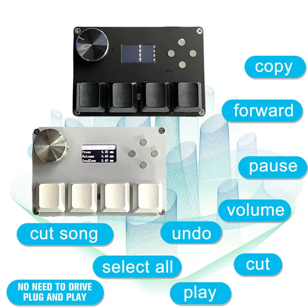 Мини-клавиатура SayoDevice O3C ++ OSU с быстрым триггером, игровая программируемая клавиатура, экран для копирования клавиш, пользовательская 4 макро-паста Konb S8G5 
Мини-клавиатура SayoDevice O3C ++ OSU с быстрым триггером, игровая программируемая клавиатура, экран для копирования клавиш, пользовательская 4 макро-паста Konb S8G5