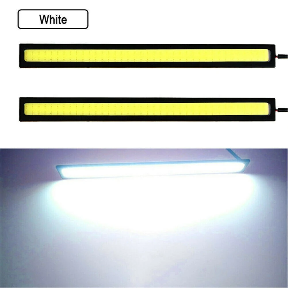 

6pcs 12V Car LED Strip Lights Daytime Running Light Waterproof Bar Lamp For Van Caravan Boats DRL