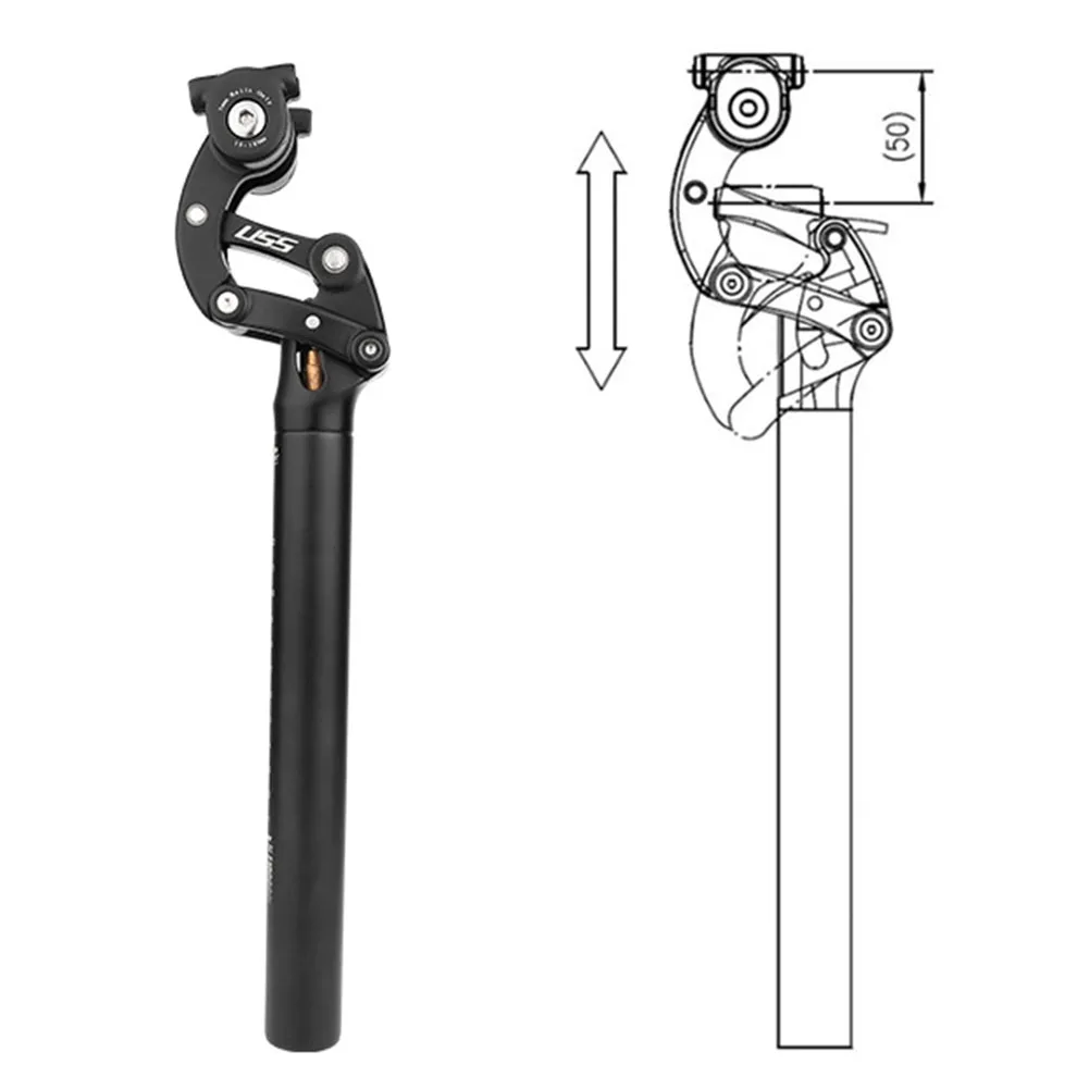 Suspension Seatpost Mountain Bike Bicycle Seatpost Shock Absorber Post Shockstop Dia 27.2mm/30.9mm/31.6mm Bicycle Components
Suspension Seatpost Mountain Bike Bicycle Seatpost Shock Absorber Post Shockstop Dia 27.2mm/30.9mm/31.6mm Bicycle Components