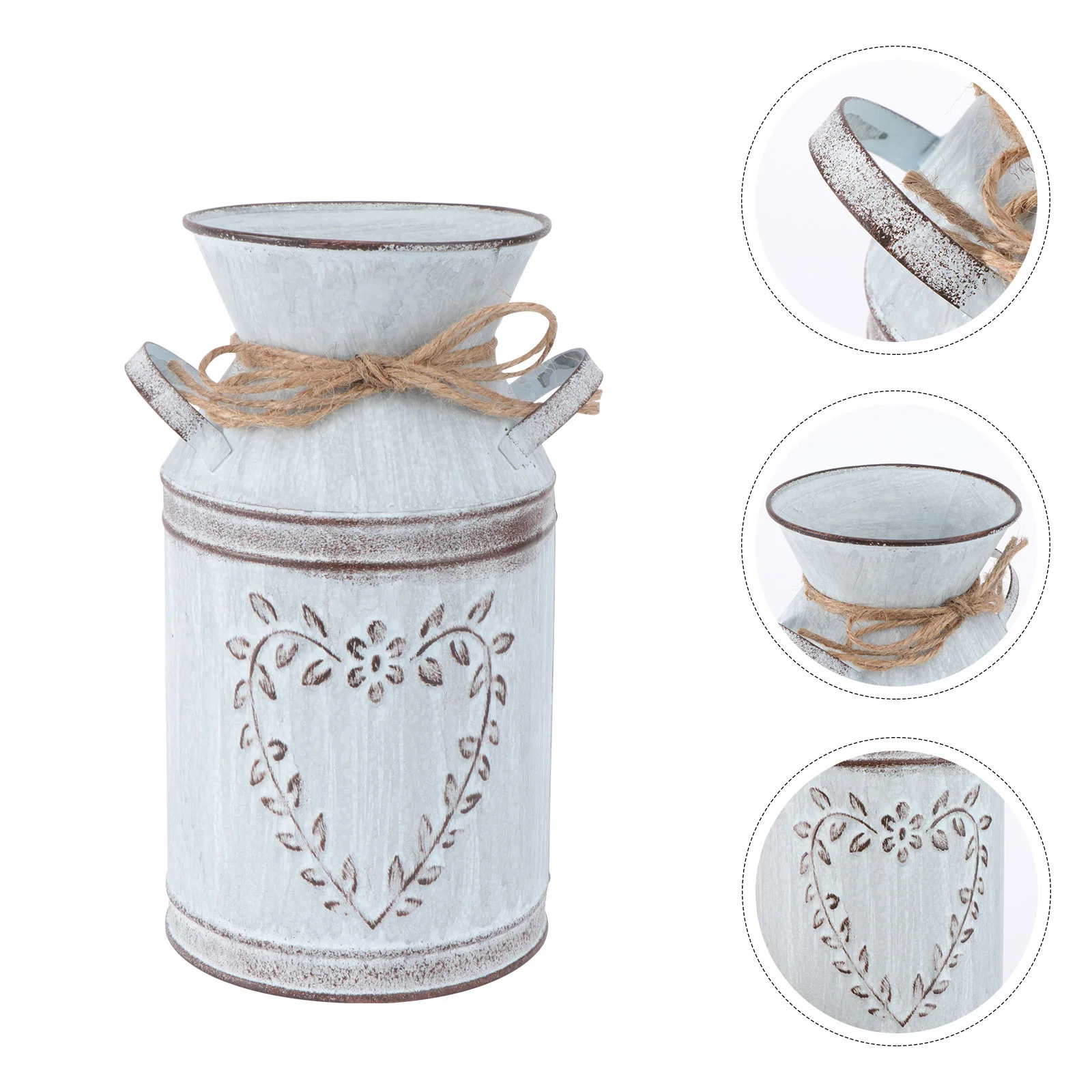 Flower Vase Bucket Pot Rustic Metal Jug Galvanized Vases Planter Pitcher Country Decor Farmhouse Iron Vintage Tin Can French
Flower Vase Bucket Pot Rustic Metal Jug Galvanized Vases Planter Pitcher Country Decor Farmhouse Iron Vintage Tin Can French