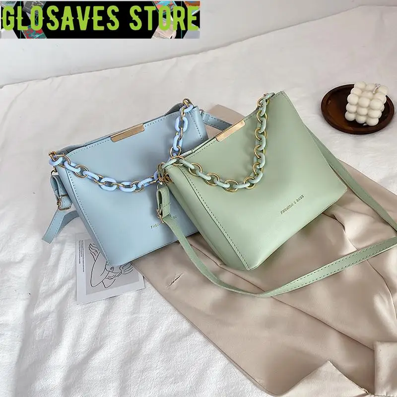 Women's Leather Totes Solid Color Chain Shoulder Bags Elegant Women's Bucket Bags Shopping Bags
Women's Leather Totes Solid Color Chain Shoulder Bags Elegant Women's Bucket Bags Shopping Bags