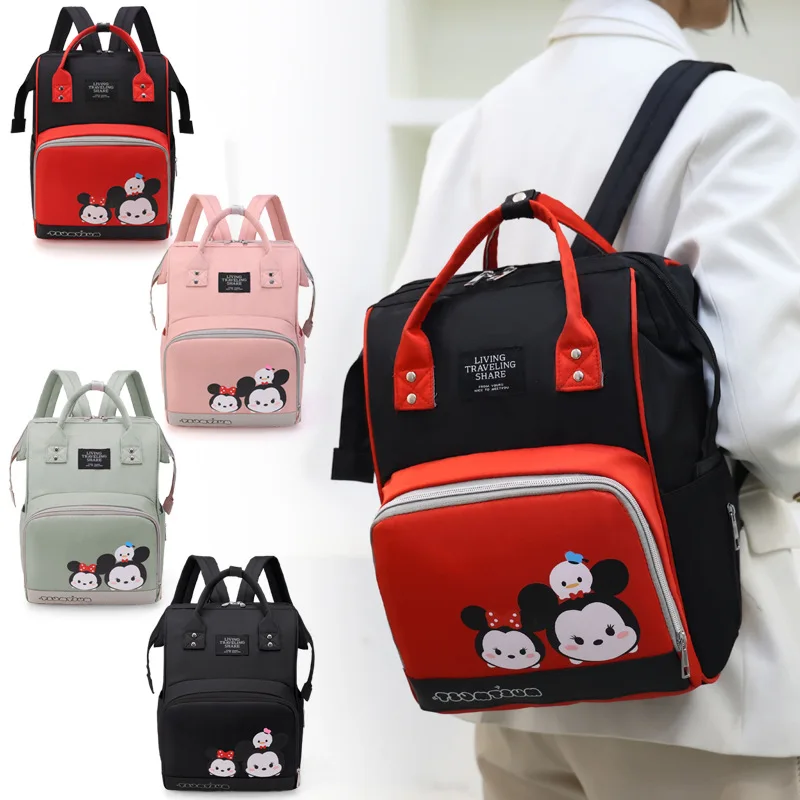 Mummy Bag Cartoon Print Large Capacity Nappy Changing Backpack Baby Diaper Bag Multifunction Outdoor Travel Stroller Bag Kit
Mummy Bag Cartoon Print Large Capacity Nappy Changing Backpack Baby Diaper Bag Multifunction Outdoor Travel Stroller Bag Kit