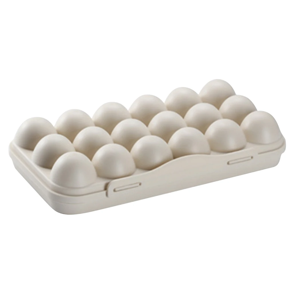 Egg Storage Box Stackable Plstic Egg Holder Grids Storage Organizer with Snap Cap Egg Organizer Home Kitchen Accessory
Egg Storage Box Stackable Plstic Egg Holder Grids Storage Organizer with Snap Cap Egg Organizer Home Kitchen Accessory