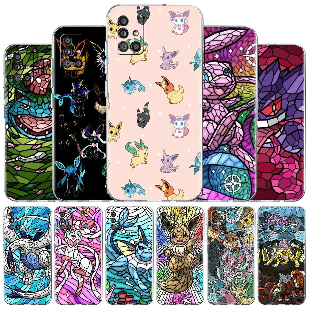 Pokemon Gengar Eevee Art Case For Samsung Galaxy A12 A32 A52 4G 5G A02s A72 A21s A31 A41 A51 A71 A20s A20e Soft Fundas Cover
Pokemon Gengar Eevee Art Case For Samsung Galaxy A12 A32 A52 4G 5G A02s A72 A21s A31 A41 A51 A71 A20s A20e Soft Fundas Cover