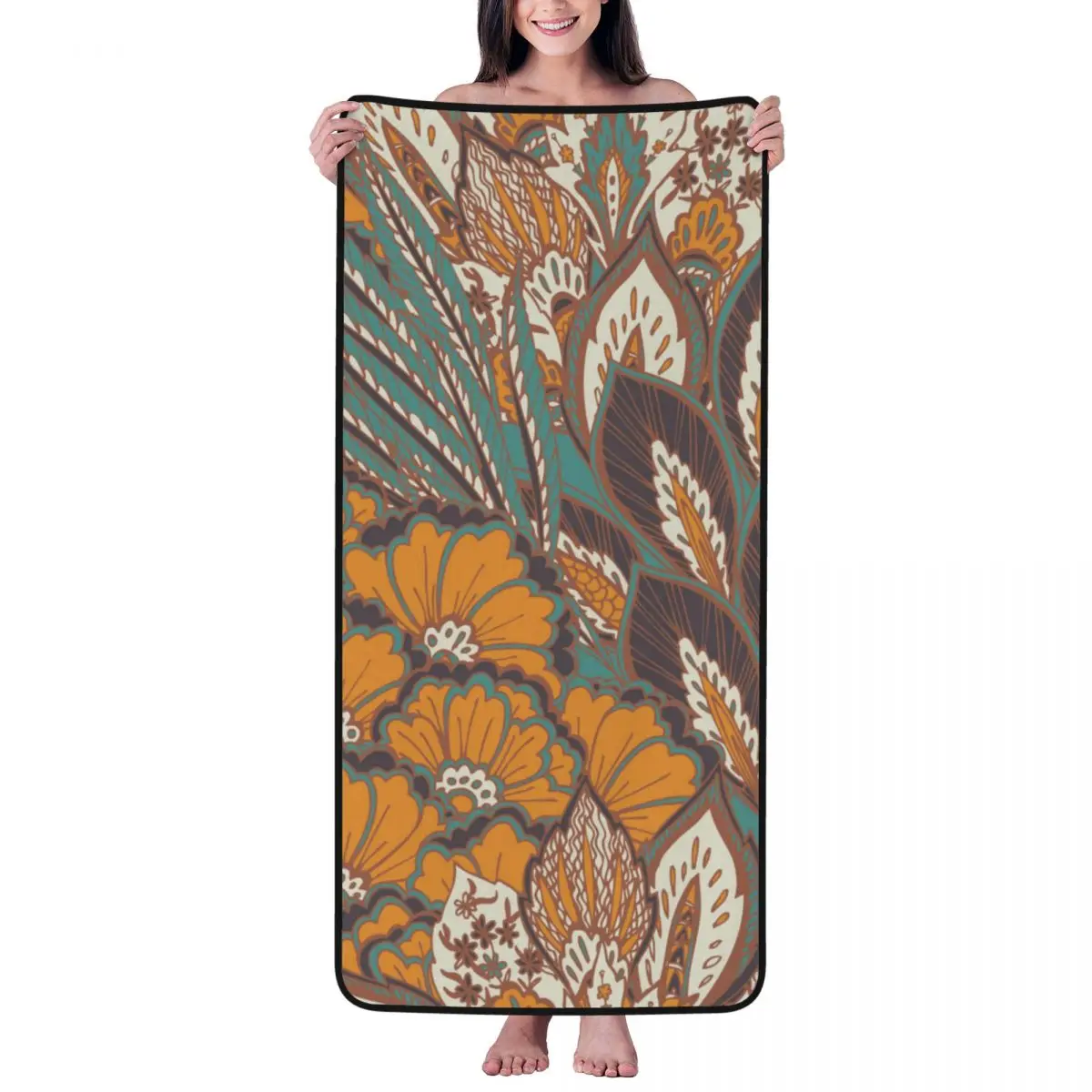 Flowers Pattern Beach Towel for Adult Kids Microfiber Bath Towel Blanket for Camping Swim Pool Travel Beach Gym
Flowers Pattern Beach Towel for Adult Kids Microfiber Bath Towel Blanket for Camping Swim Pool Travel Beach Gym