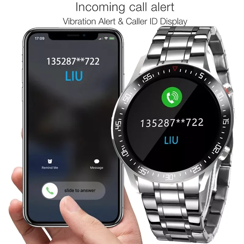 New Luxury Steel Band Smart Watch Men Heart Rate Blood Pressure Information Reminder Sport tracker Waterproof Smart Watch traf
New Luxury Steel Band Smart Watch Men Heart Rate Blood Pressure Information Reminder Sport tracker Waterproof Smart Watch traf